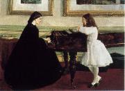 James Mcneill Whistler At the Piano